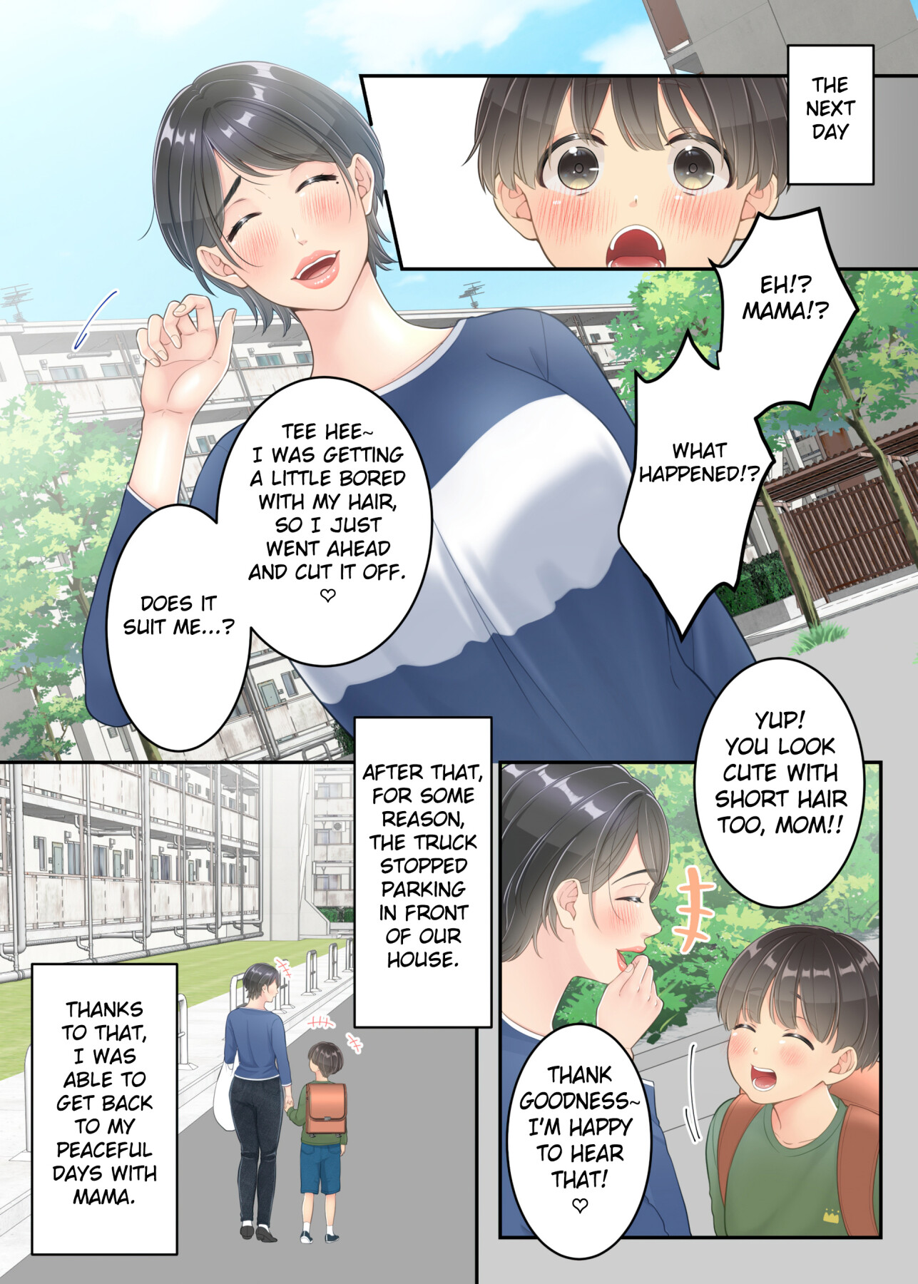 Hentai Manga Comic-My mom and the delivery guy.-Read-66